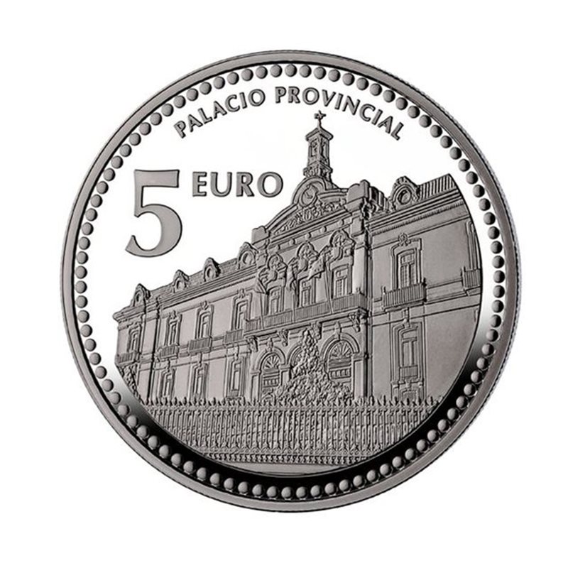 2012. Capitales provincia. 5 euros "Jaén"