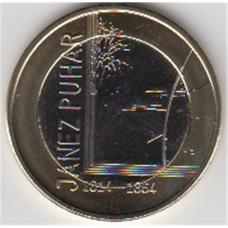 2014. 3 Euros Eslovenia "Janez Puhar"