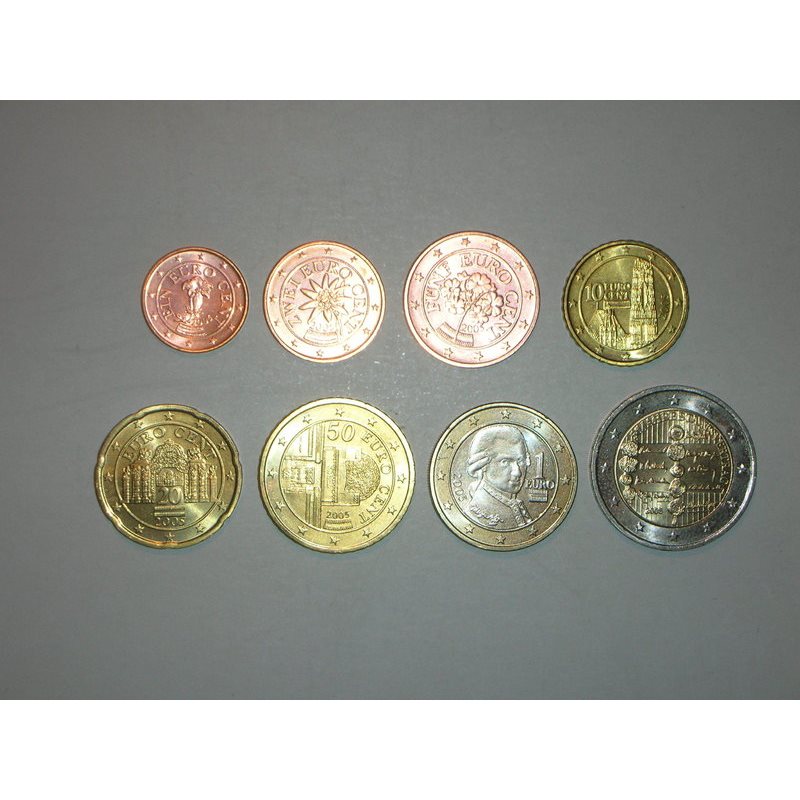 2005. Tira euros Austria