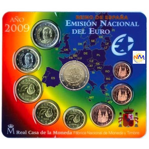 2009. Cartera euros España