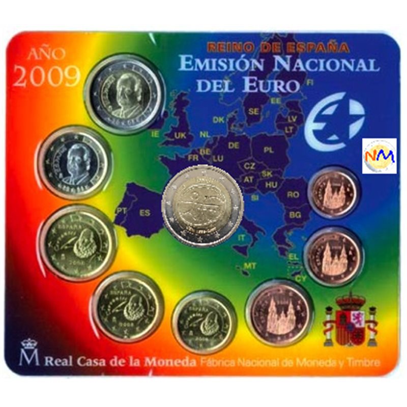 2009. Cartera euros España