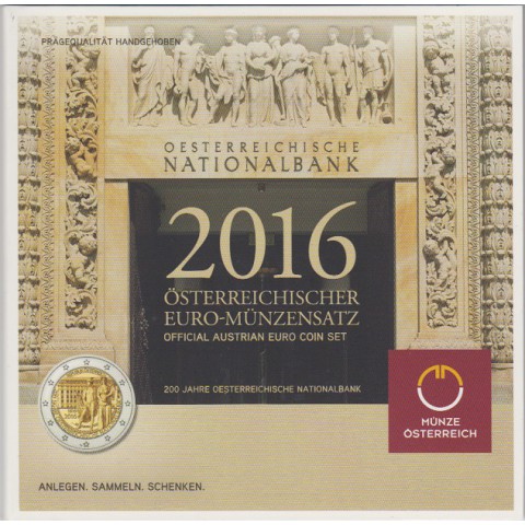 2016. Cartera euros Austria