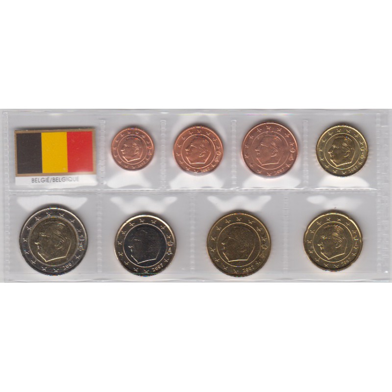 2007. Tira euros Bélgica