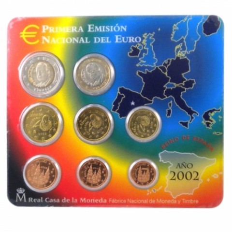 2002. Cartera euros España