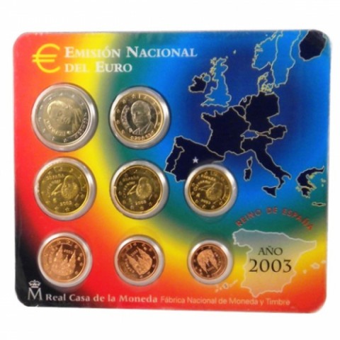 2003. Cartera euros España