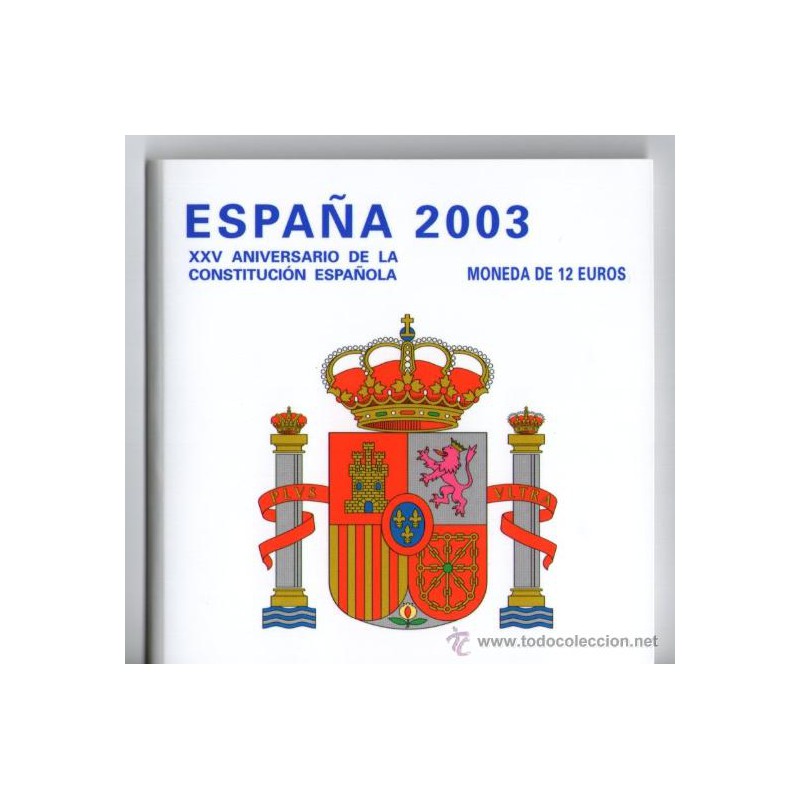 2003. Cartera 12 euros España