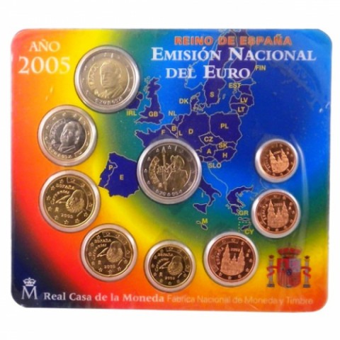 2005. Cartera euros España