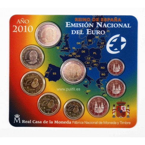 2010. Cartera euros España