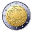 2015. 2 Euros Francia "Bandera"