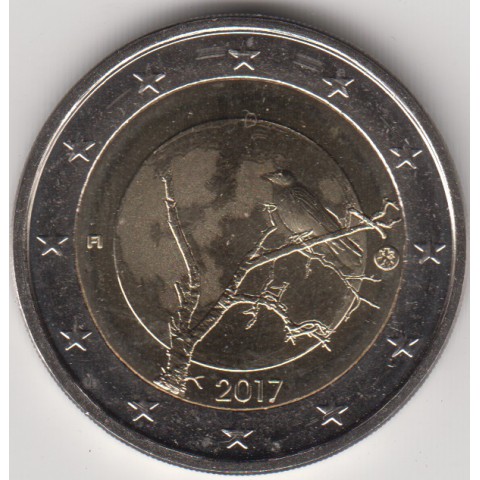 2017. 2 Euros Finlandia"Naturaleza"