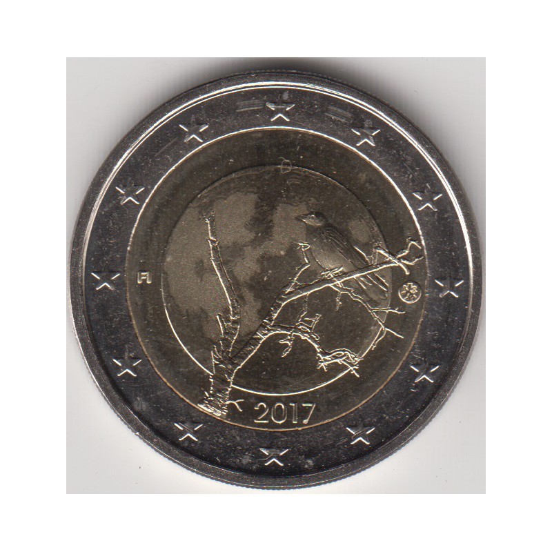 2017. 2 Euros Finlandia"Naturaleza"