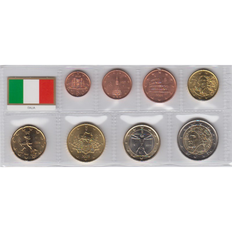 2009. Tira euros Italia