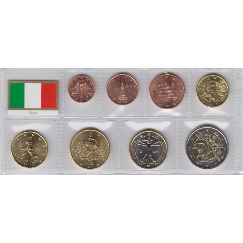 2010. Tira euros Italia