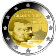 2012. 2 Euros Luxemburgo "Guillermo IV"
