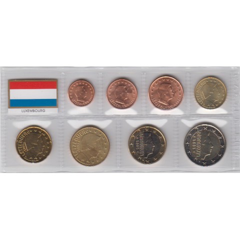 2002. Tira euros Luxemburgo
