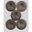 2011. 2 Euros Alemania "Renania" 5 cecas
