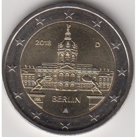 2018. 2 Euros Alemania "Berlín"