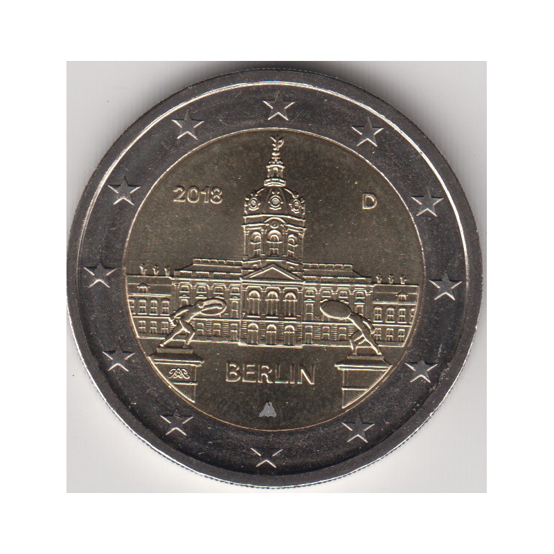 2018. 2 Euros Alemania "Berlín"