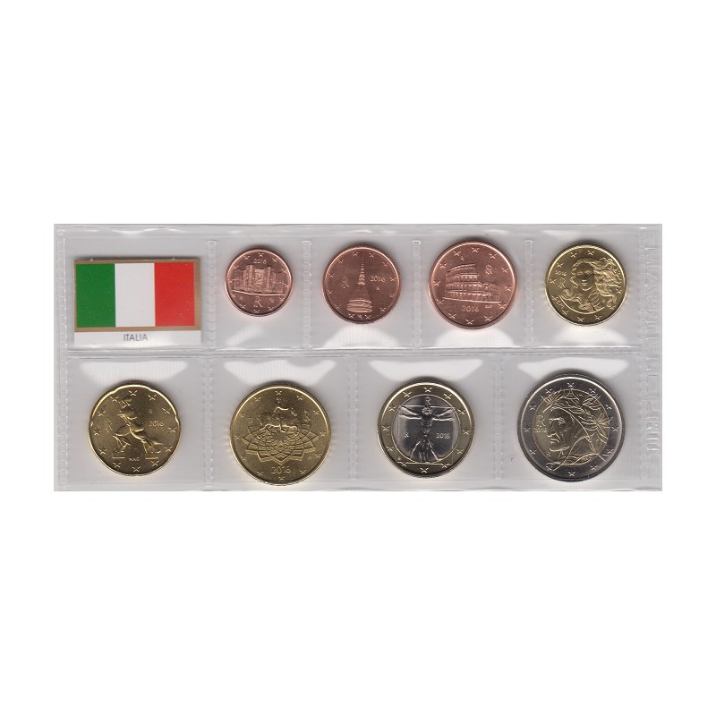 2016. Tira euros Italia