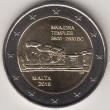 2018. 2 Euros Malta "Templo Mnajdra"