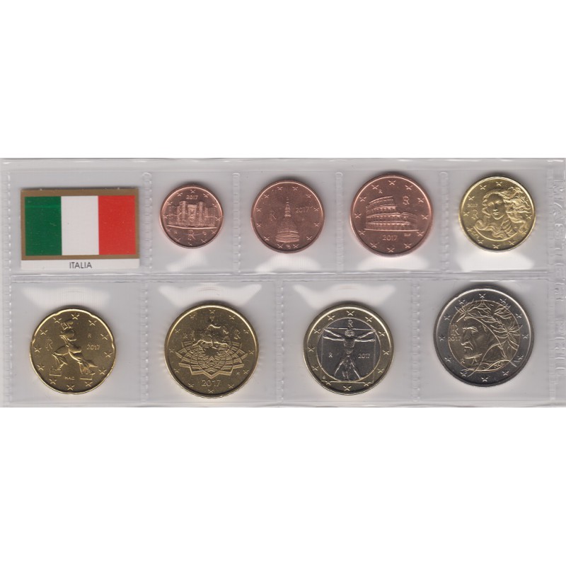2017. Tira euros Italia