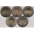 2007. 2 Euros Alemania "Mecklenburg-Pomerania oeste" 5 cecas