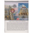 2018. hoja y sobre matasellos León, 12 meses 12 sellos. Catedral. Presentación