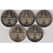 2016. 2 Euros Alemania "Sajonia" 5 cecas