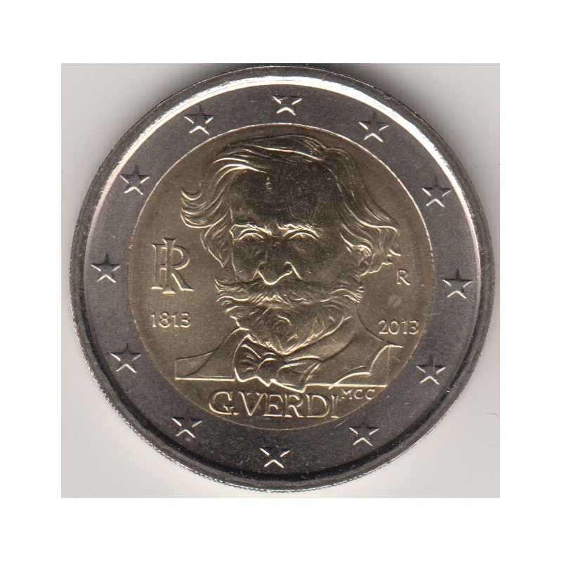 2013. 2 Euros Italia "Verdi"