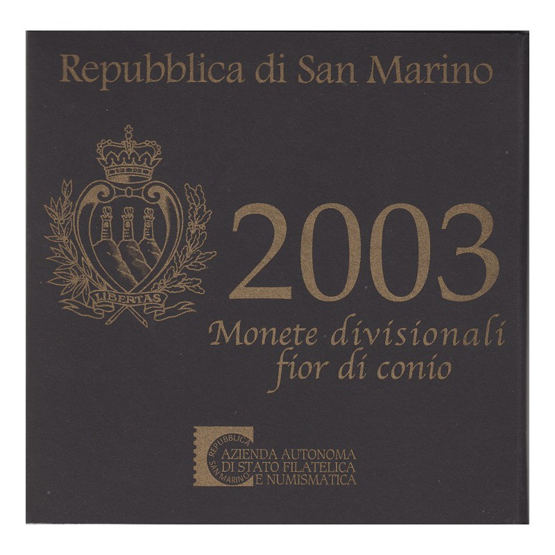 2003. Cartera euros San Marino