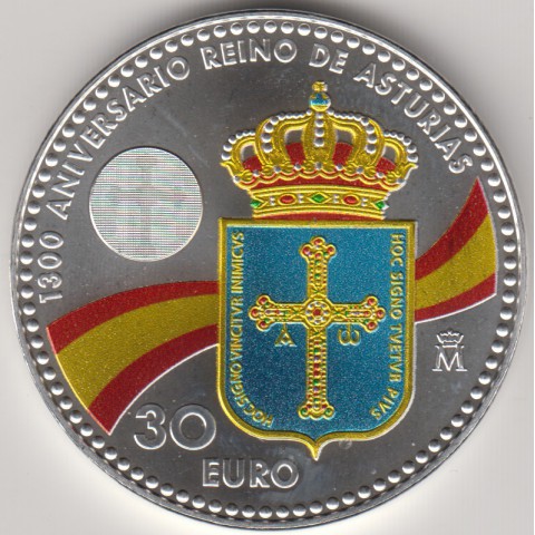 2018. 30 Euros España "Asturias"