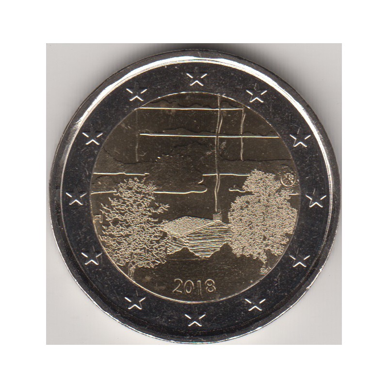 2018. 2 Euros Finlandia "Sauna"