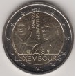 2018. 2 euros Luxemburgo "Guillermo"