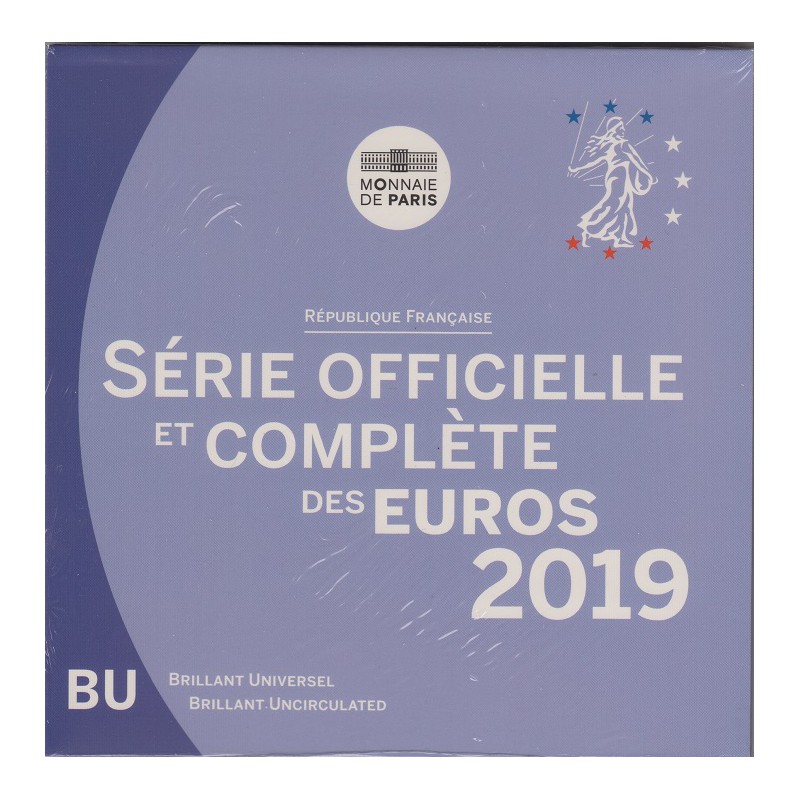 2019. cartera euros Francia