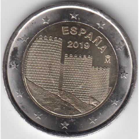 2019. 2 euros España "Muralla"