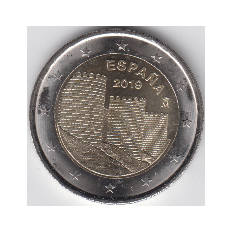2019. 2 euros España "Muralla"