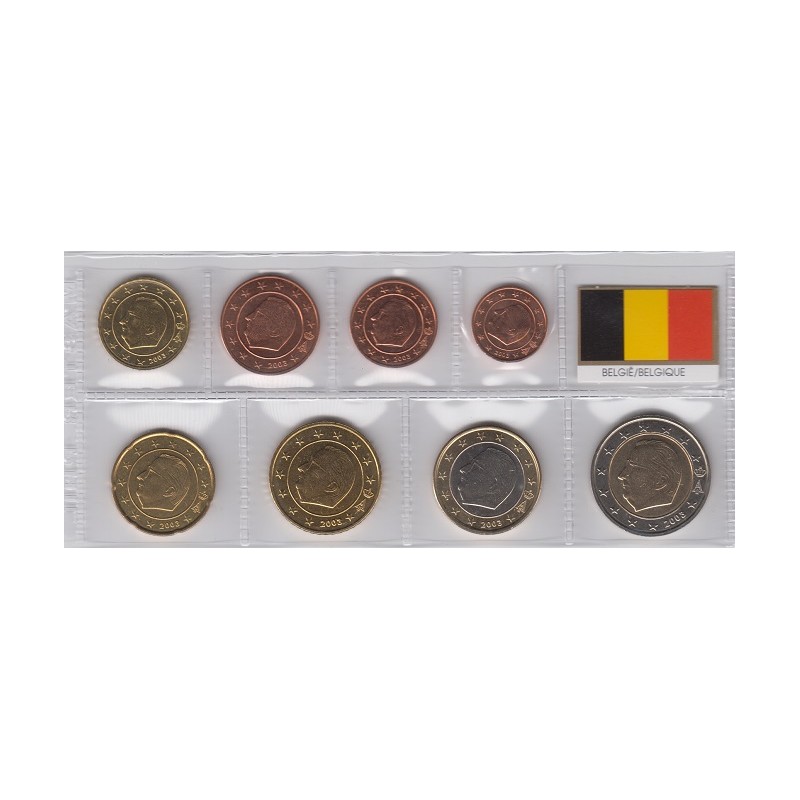 2003. Tira euros Bélgica