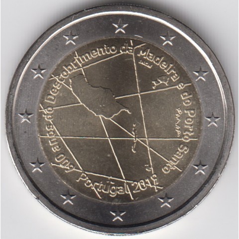 2019. 2 Euros Portugal "Madeira"