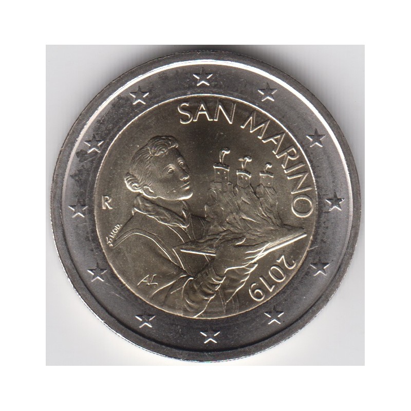 2019. 2 Euros San Marino. "Santo Marino"