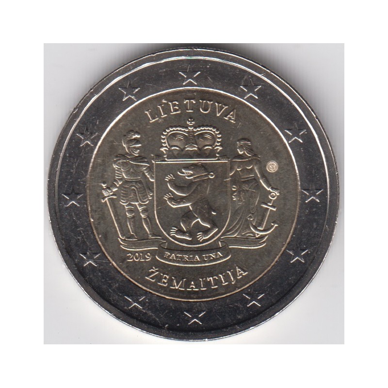 2019. 2 Euros Lituania "Samogitia"