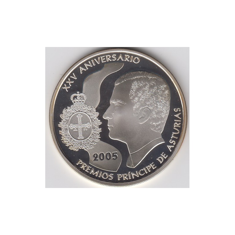 2005. XXV Aniv. Premios Príncipe Asturias. 10 euros