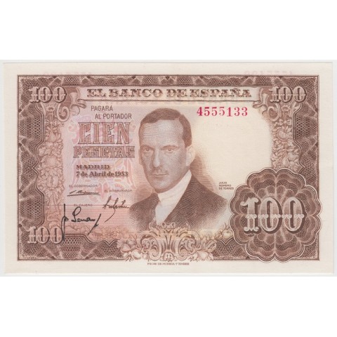 1953. 100 Ptas Julio Romero de Torres