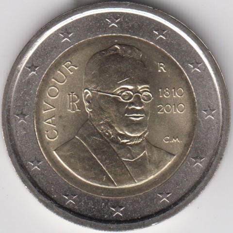 2010. 2 Euros Italia "Benso"