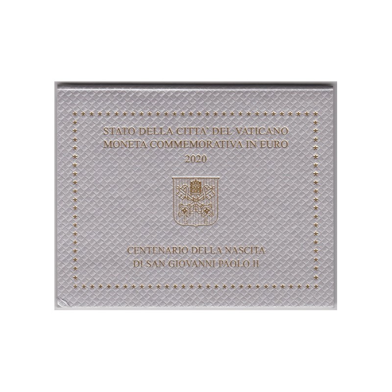 2020. 2 Euros Vaticano "Juan Pablo II"
