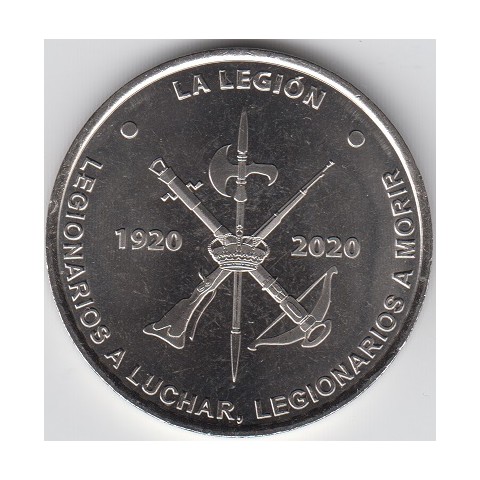 2020. Medalla centenario Legión