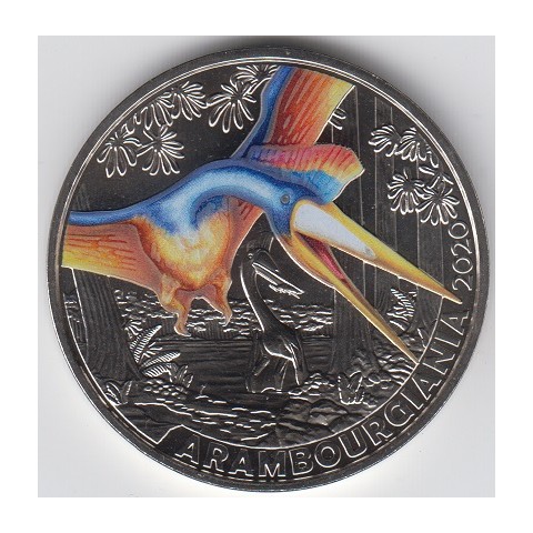2020. Moneda 3 euros Austria. Arambourgiania