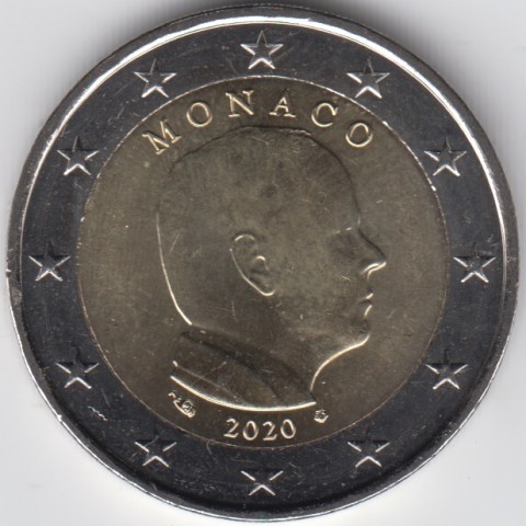 2020. 2 Euros Monaco "Alberto"