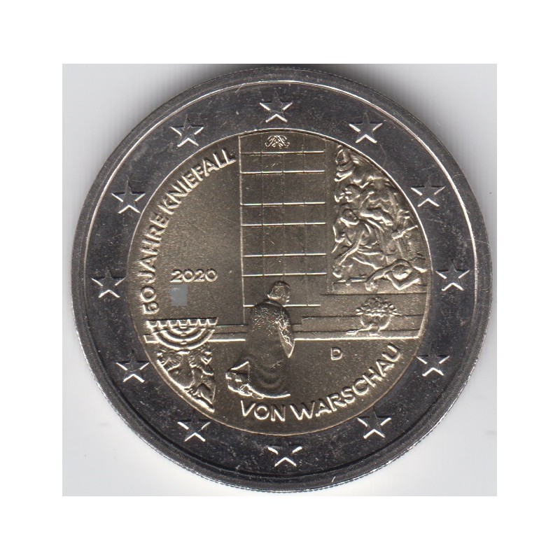 2020. 2 Euros Alemania. "Genuflexión"