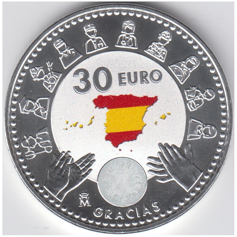 2020. 30 Euros España "Covid"