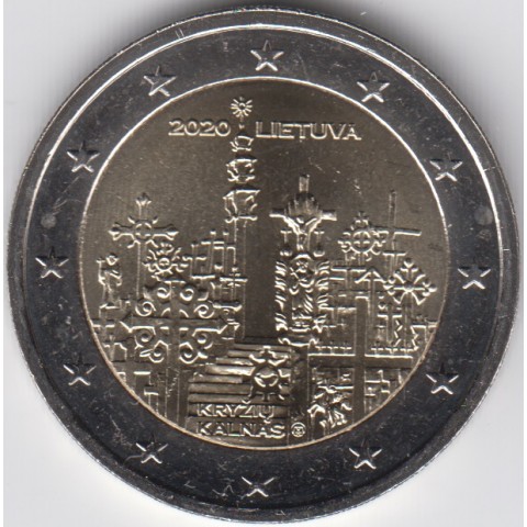 2020. 2 Euros Lituania "Colina Cruces"